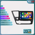 9 Touch Screen Android 13 CarPlay Bluetooth 2+32GB Wifi FM Car Radio Stereo Head Unit GPS Navigation For Honda Civic 2013 2014 2015 2016