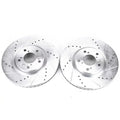 Power Stop JBR1171XPR Evolution Drilled & Slotted Rotors -Front