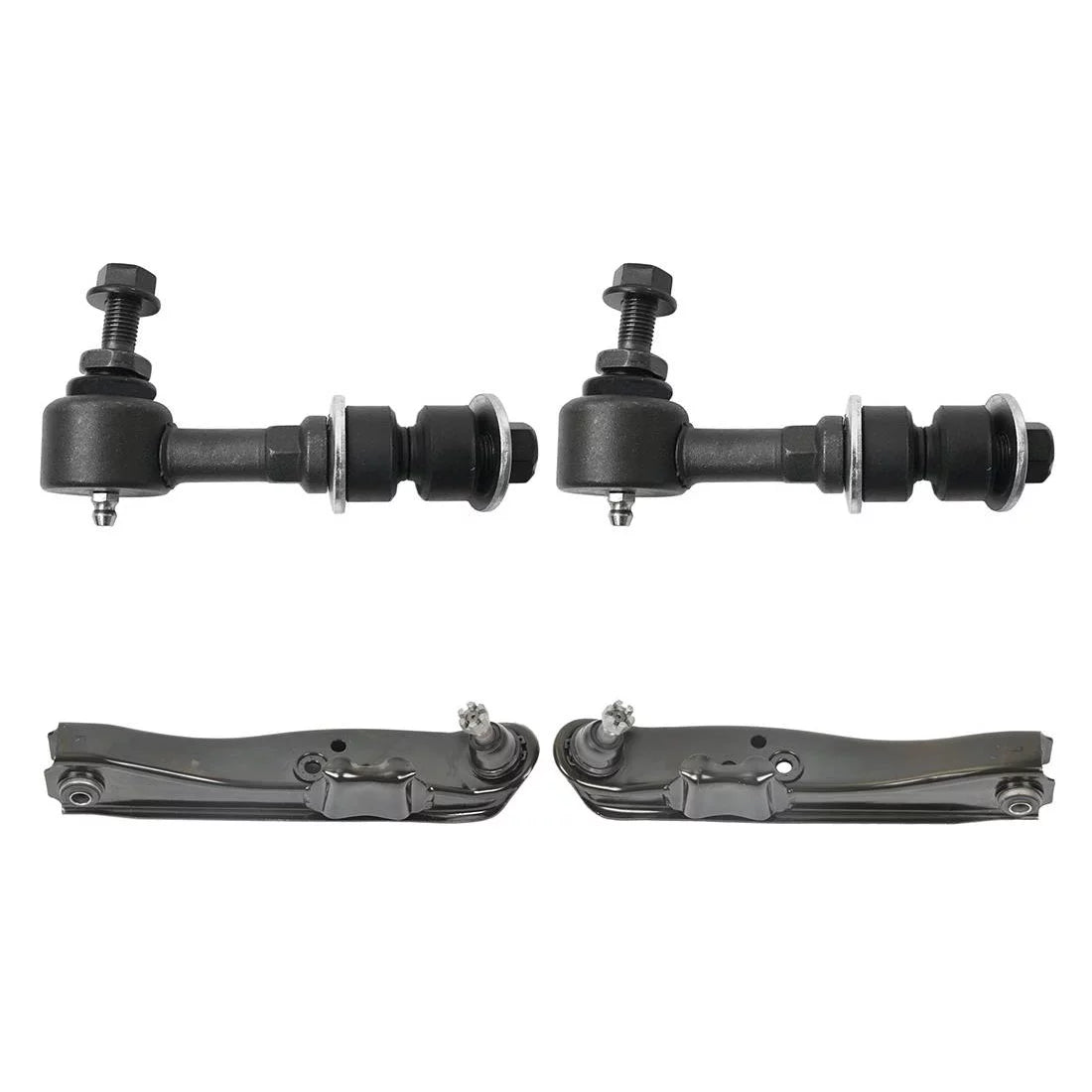 MOOG Front Lower Control Arm Ball Joints Sway Bar Links Fits Nissan 240SX 1989 1990 1991 1992 1993 1994