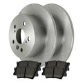 AutoShack Rear Brake Rotors and Performance Ceramic Pads Kit Driver and Passenger Side Replacement for 2007-2009 2010 2011 Toyota Camry 2008-2012 Avalon 2007-2012 Lexus ES350 2.4L 2.5L 3.5L V6 FWD