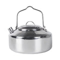 Lixada Camping Hung Pot Stainless Steel Kettle with Locking Handle Portable Coffee Pot for Outdoor Picnic Cooking 1L Teapot Accessory