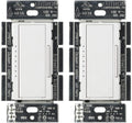 Lutron MACL-153M-WH-2 White Maestro C.L Dimmer Switch (2 Pack) | for Dimmable LED, Halogen & Incandescent Bulbs, Single-Pole or Multi-Location | MACL-153M-WH, 2 Count