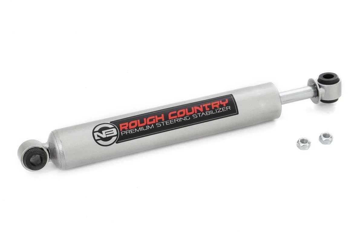 Rough Country N3 Steering Stabilizer for Jeep Grand Wagoneer/J10 Truck - 8731530 Fits select: 1977-1983 JEEP CHEROKEE, 1974-1980 AMERICAN MOTORS JEEP TRUCK