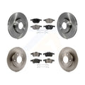 Transit Auto - Front Rear Disc Brake Rotors And Semi-Metallic Pads Kit For Mazda 3 Sport K8F-101185