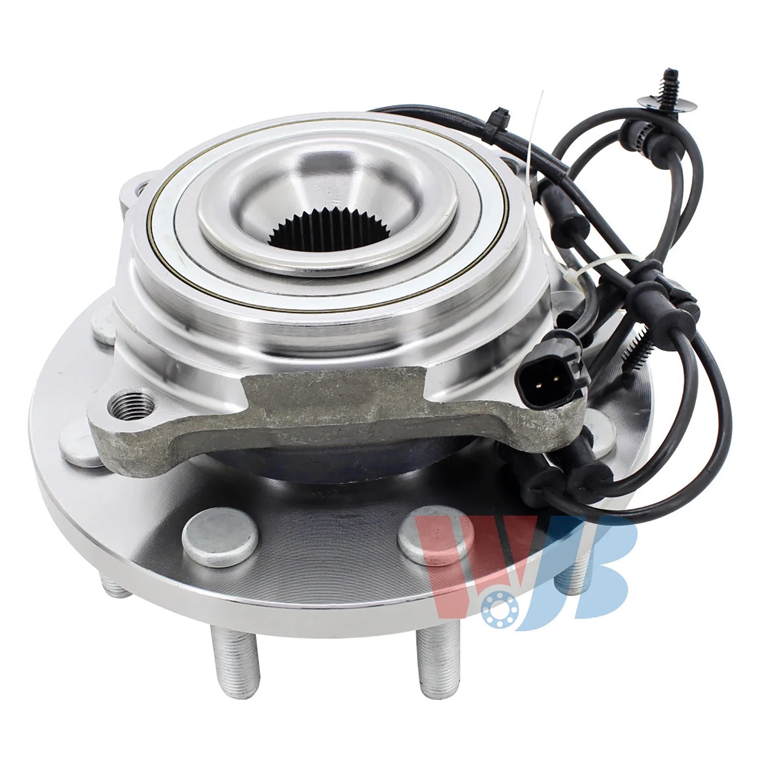 WJB Front Wheel Hub and Bearing Assembly Fit 2012-2013 Ram 2500 3500 4WD 5.7L 6.7L 515148