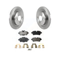 Transit Auto - Rear Disc Brake Rotors And Ceramic Pads Kit For Mini Cooper With 280mm Diameter Rotor K8T-103906