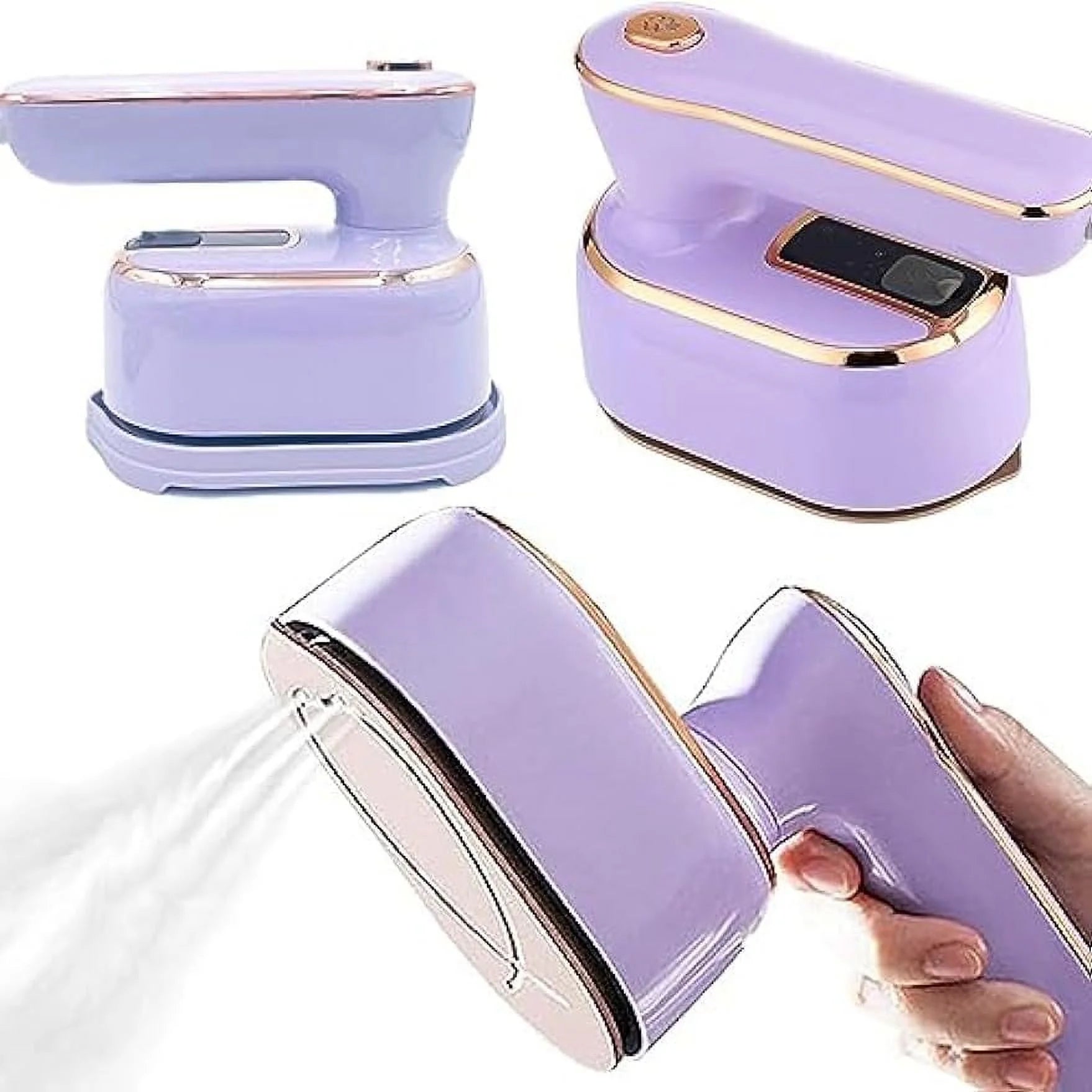 Travel Steamer Iron for Clothes Mini: handheld size portable fabric clothing steamers small hand garment electric steam ironing machine for dress shirt travel college dorm essentials must have