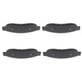 Teledu Rear Ceramic Brake Pads Set For Ford F-250 Super Duty F-350 Super Duty Low