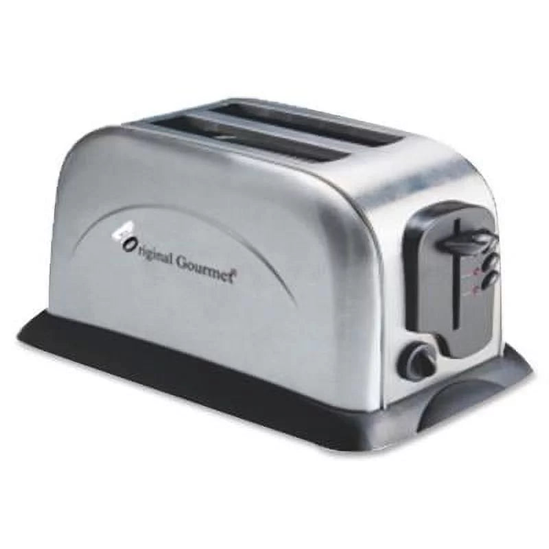 Coffee Pro-Coffee Pro 2-Slice Toaster - Toast, Bagel - Stainless Steel