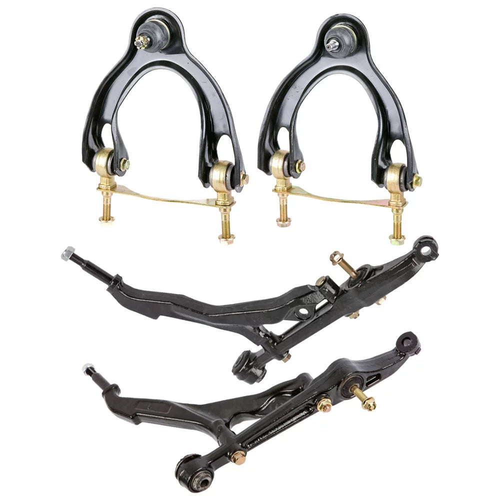 For Honda Civic 1992-1995 Complete Front Upper Lower Control Arm Kit - Buyautoparts