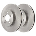 AutoShack Front Brake Rotors Pair of 2 Driver and Passenger Side Replacement for Pontiac Grand Prix Montana Saturn Relay 2005 Buick Terraza 2005-2009 LaCrosse Allure 2005 Chevrolet Uplander R65089PR