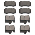 Front Rear Ceramic Brake Pads For Mercedes-Benz CL500 CL55 AMG S430 S55 AMG S600