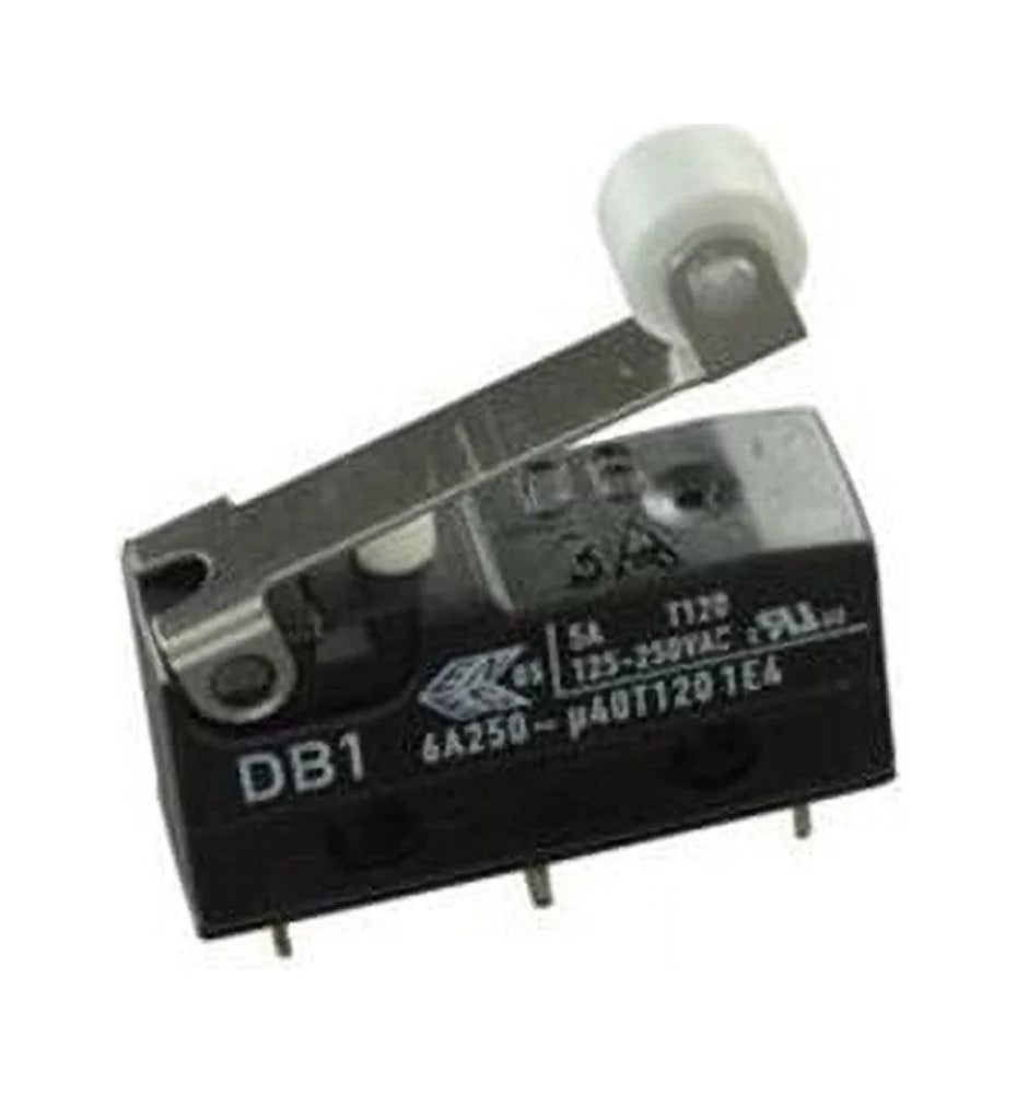 2X No.74M0456 Cherry Db1c-A1rb Microswitch, Roller Lever, Spdt, 6a, 250vac
