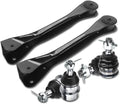 A-Premium 6Pcs Front Suspension Kit Upper Control Arm Ball Joint Compatible with Jeep Grand Cherokee 93-98 Wrangler TJ 97-06 Cherokee 91-01 Comanche 91-92