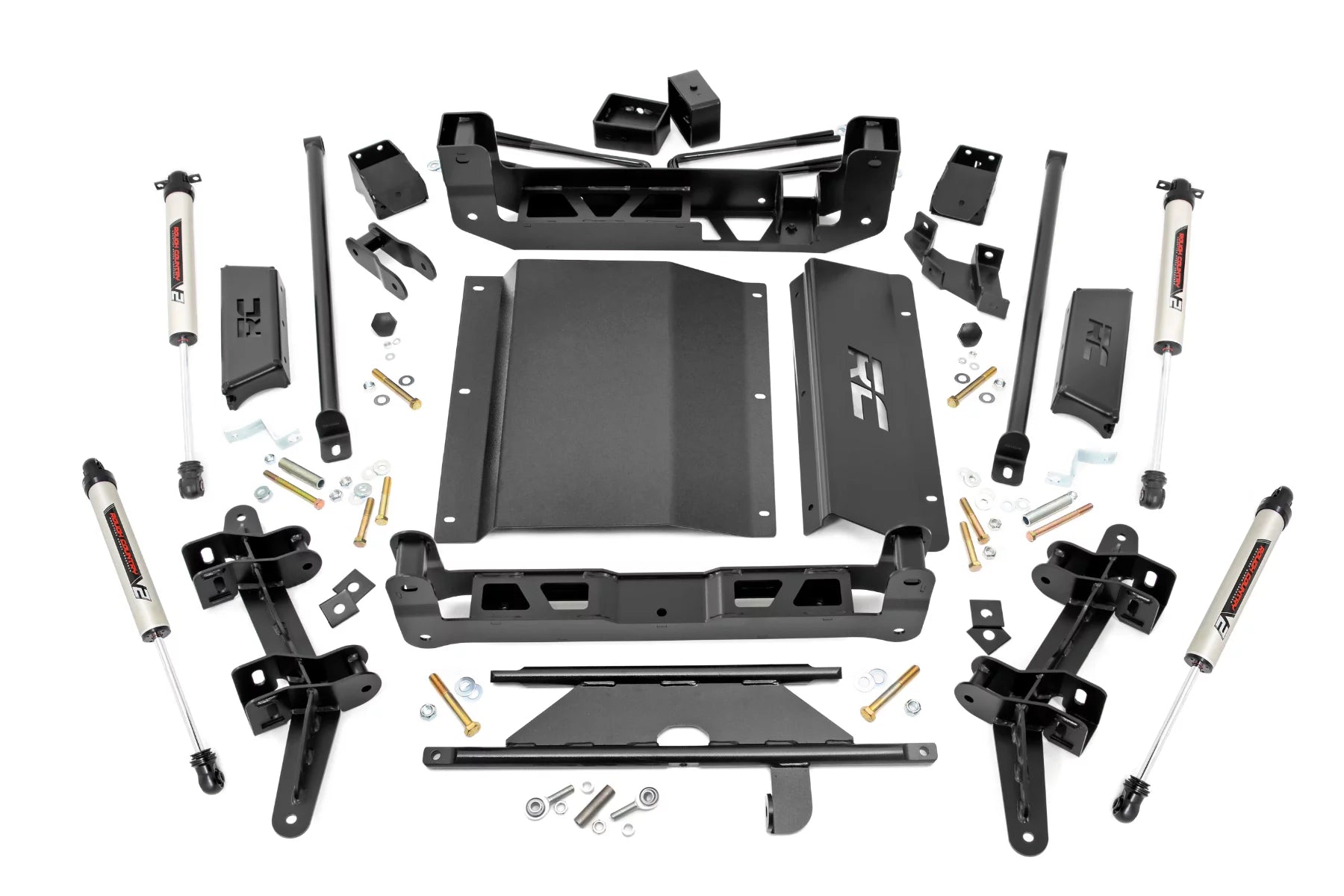 Rough Country 4 V2 Lift Kit for 88-99 Chevy/GMC C1500/K1500 Truck/SUV - 27470 Fits select: 1988-1999 CHEVROLET GMT-400, 1995-1999 CHEVROLET TAHOE