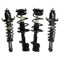 AutoShack Front and Rear Complete Strut and Coil Spring Set of 4 Replacement for 2009 2010 2011 2012 2013 Toyota Corolla 1.8L FWD CST40022