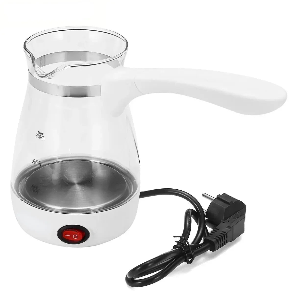 For Maker Pot  Electrical Mocha Espresso Coffee Kettle Heat Resistant Portable Coffee Percolators 220V