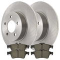 AutoShack Rear Brake Rotors and Performance Ceramic Pads Kit Driver and Passenger Side Replacement for 2013 2014 2015 2016 Ford Escape 2014-2016 2017 2018 Transit Connect 1.6L 2.0L 2.5L AWD FWD