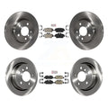 Transit Auto - Front Semi-Metallic Rear Ceramic Pads And Disc Brake Rotors Kit For Mini Cooper K8A-102700