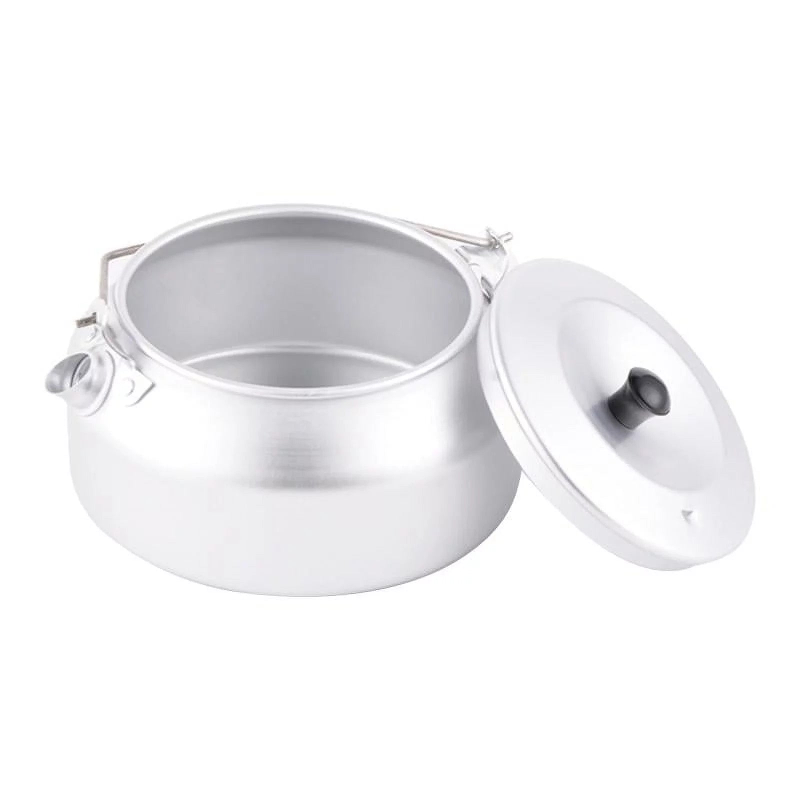Camping Kettle 0.8Liter Fast Heating Picnic Tea Coffee Pot Outdoor Hiking Gear Portable Teapot, with Folding Handle Hard Anodized