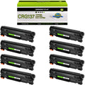 GREENCYCLE 8 Pack Compatible CRG137 Black Toner Cartridge Replacement for Canon 137 C137 Use with MF227dw MF216n MF247dw MF229DW MF212W MF232W D570 Laser Printer