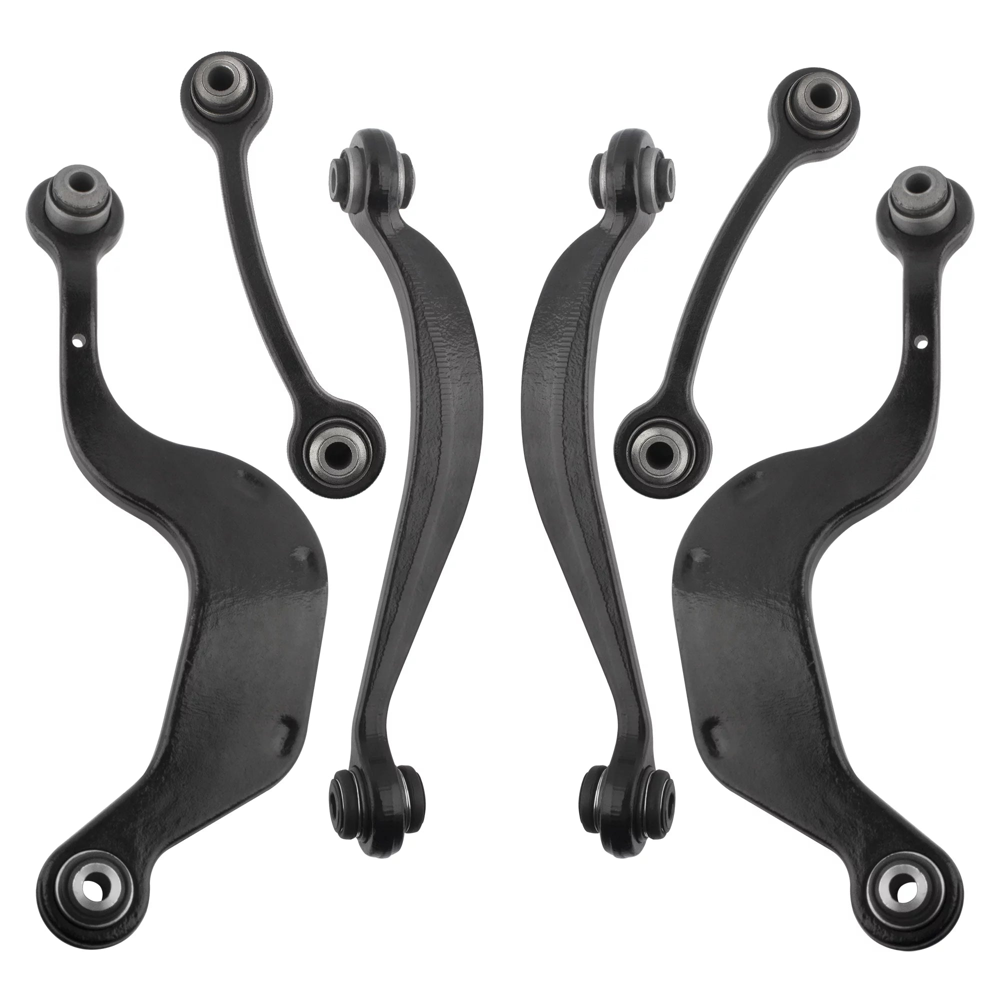 BOXI 6pcs Rear Upper Control Arms for Buick Enclave 2008-2017 / Chevy Traverse 2009-2017 / for GMC Acadia 2007-2016 Acadia Limited 2017 / for Saturn Outlook 2007-2010 | K641887 K641644 K641643 K641781