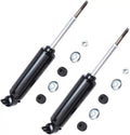 Detroit Axle - 2 Front Shock Absorbers for 2WD 1997-2004 Dodge Dakota, 1999-2003 Durango, Front Replacement Shocks Pair