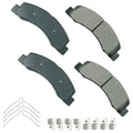 Akebono ASP824A Disc Brake Pad Kit Fits select: 1999-2004 FORD F250, 1999-2004 FORD F350