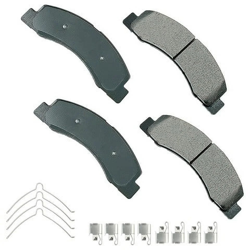Akebono ASP824A Disc Brake Pad Kit Fits select: 1999-2004 FORD F250, 1999-2004 FORD F350