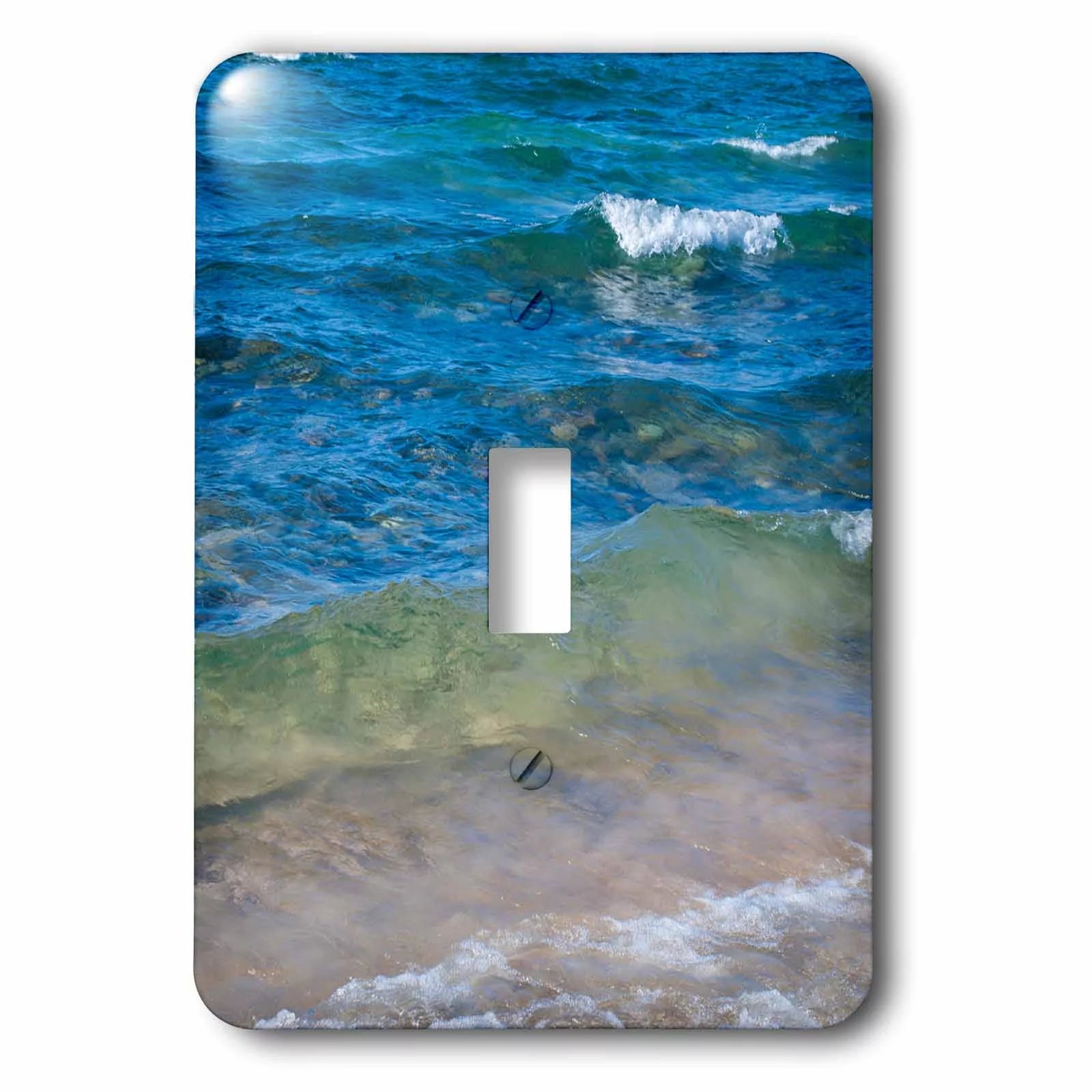 USA, Michigan. Clear waters of Lake Superior. single toggle switch lsp-189429-1