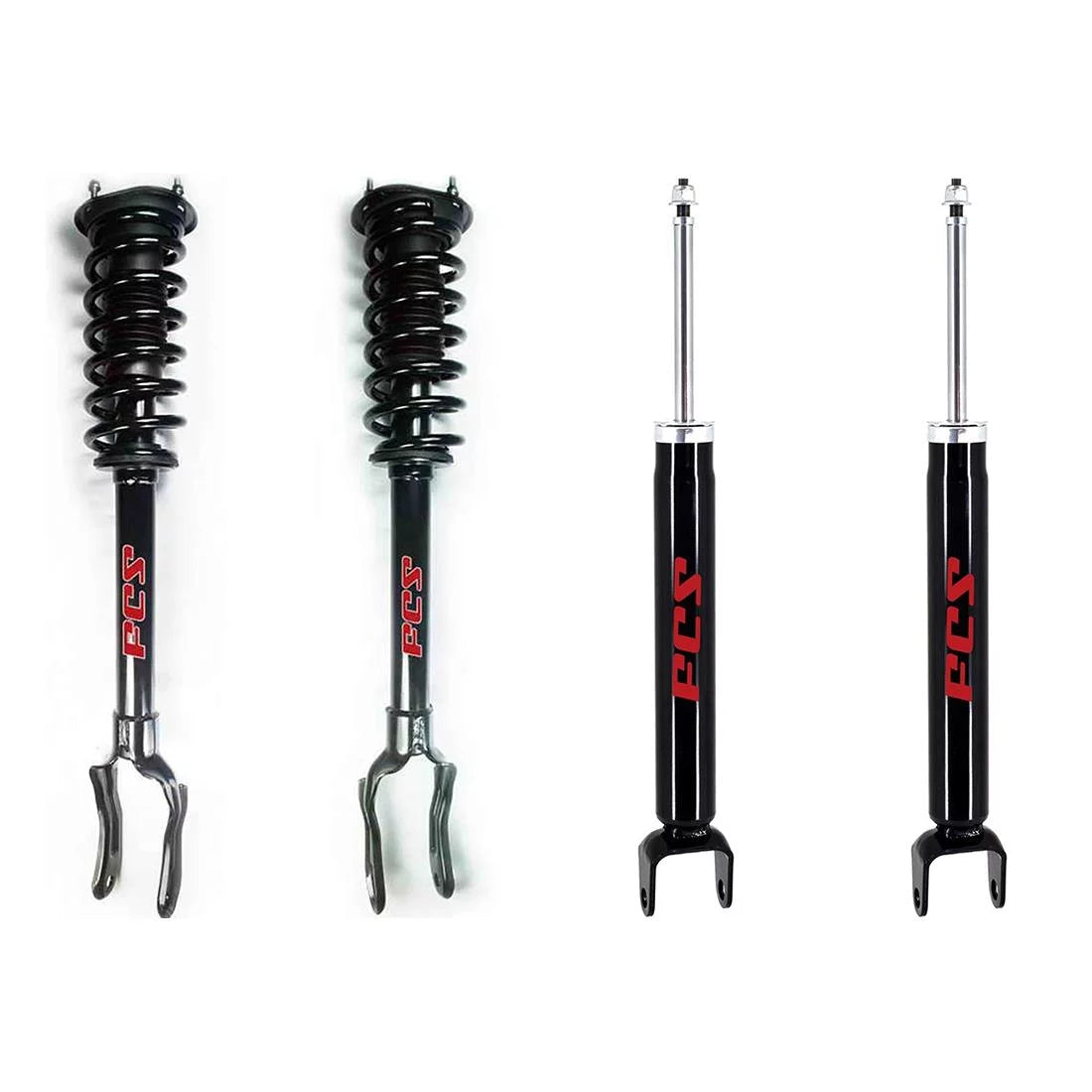 FCS Front Rear Shocks And Struts Assembly Complete Coil Spring Suspension For Dodge Durango 2011 2012 2013 2014 2015