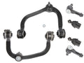Front Upper Control Arm Ball Joint Tie Rod Kit - Compatible with 2006 - 2008 Lincoln Mark LT Base Crew Cab Pickup 4-Door 5.4L V8 Naturally Aspirated Gas (2WD and 4WD) 2007