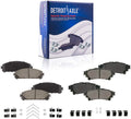 Detroit Axle - Brake Pads for Lexus RX350 RX450h Toyota Highlander Sienna, 4 Front and Rear Ceramic Brake Pads Replacement Fits select: 2013,2015 LEXUS RX 350 BASE/350 F-SPORT