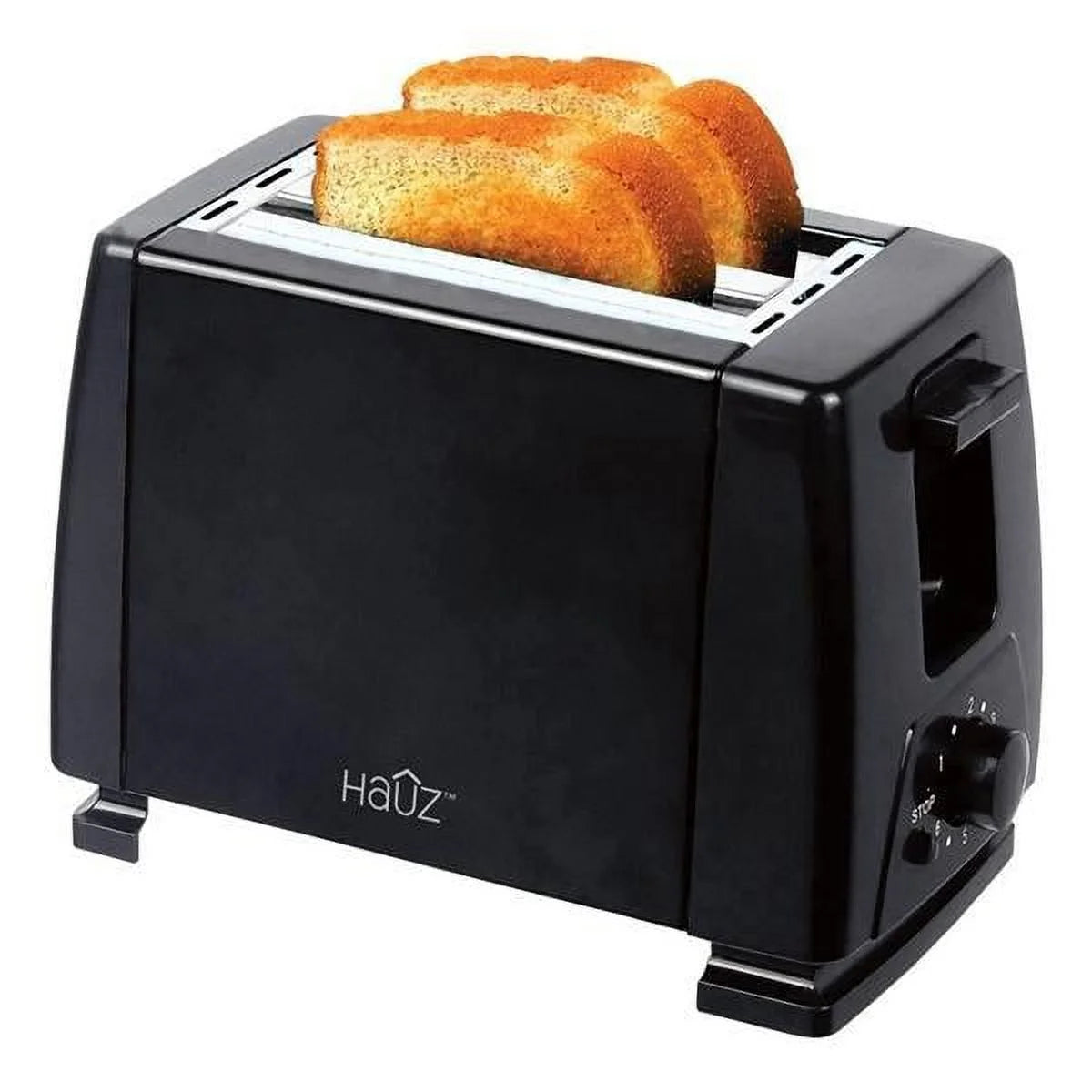 Hauz 2 Slices Toaster 750W Black