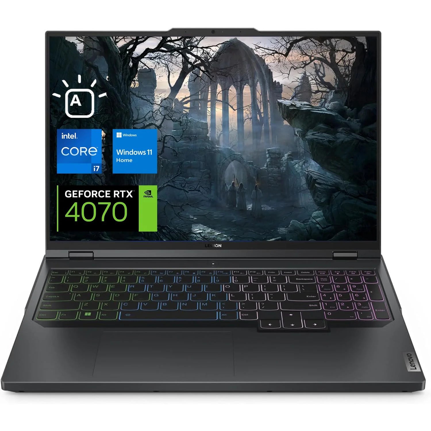 LENOVO Legion Pro 5i Gen 8 Gaming Laptop, 16 WQXGA 165Hz Display, Intel Core i7-13700HX, NVIDIA RTX 4070, 32GB DDR5 RAM, 2TB SSD, Webcam, RGB Backlit Keyboard, Wi-Fi 6, Windows 11 Home