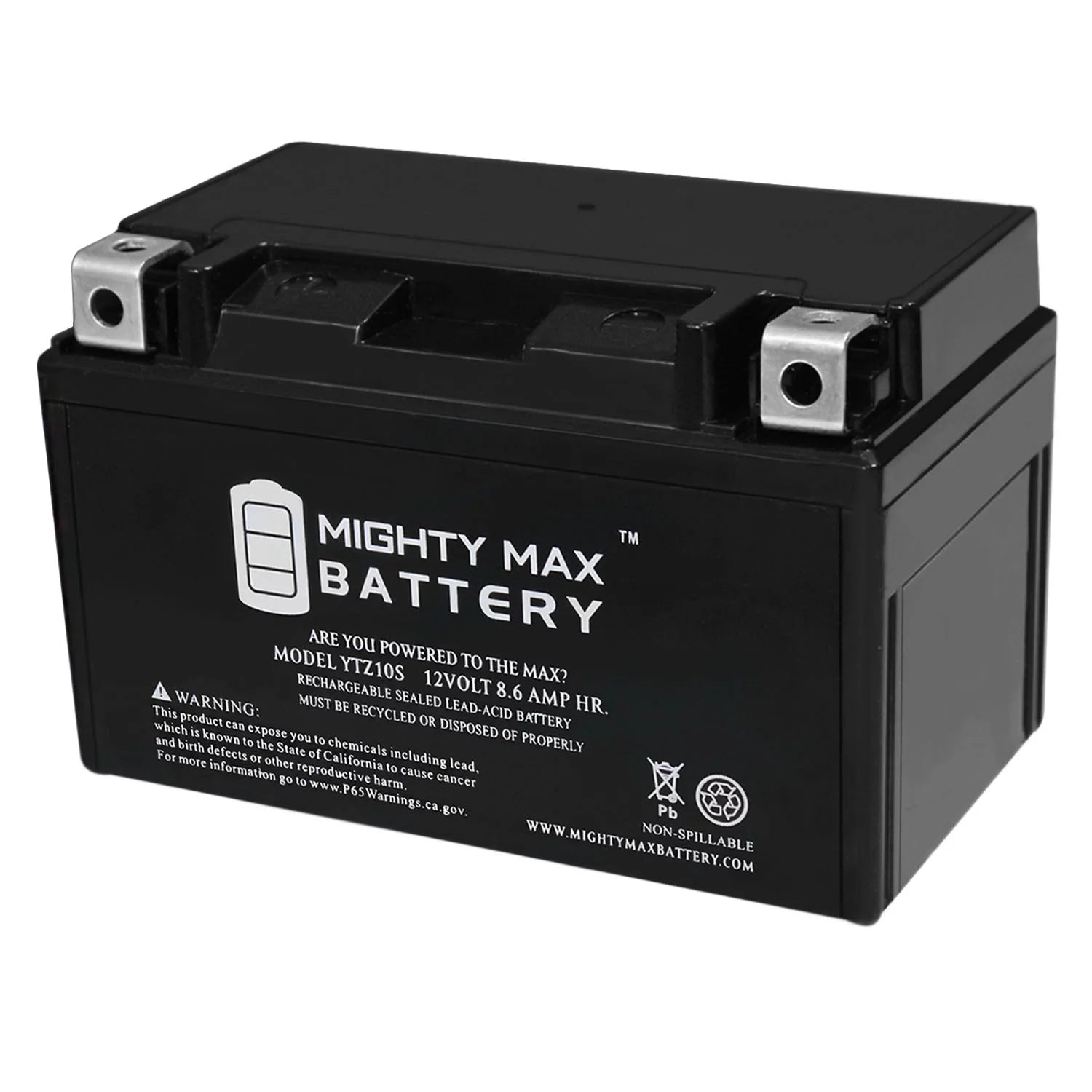 YTZ10S 12V 8.6AH Battery for Kawasaki 1000 ZX10R ABS 11-14
