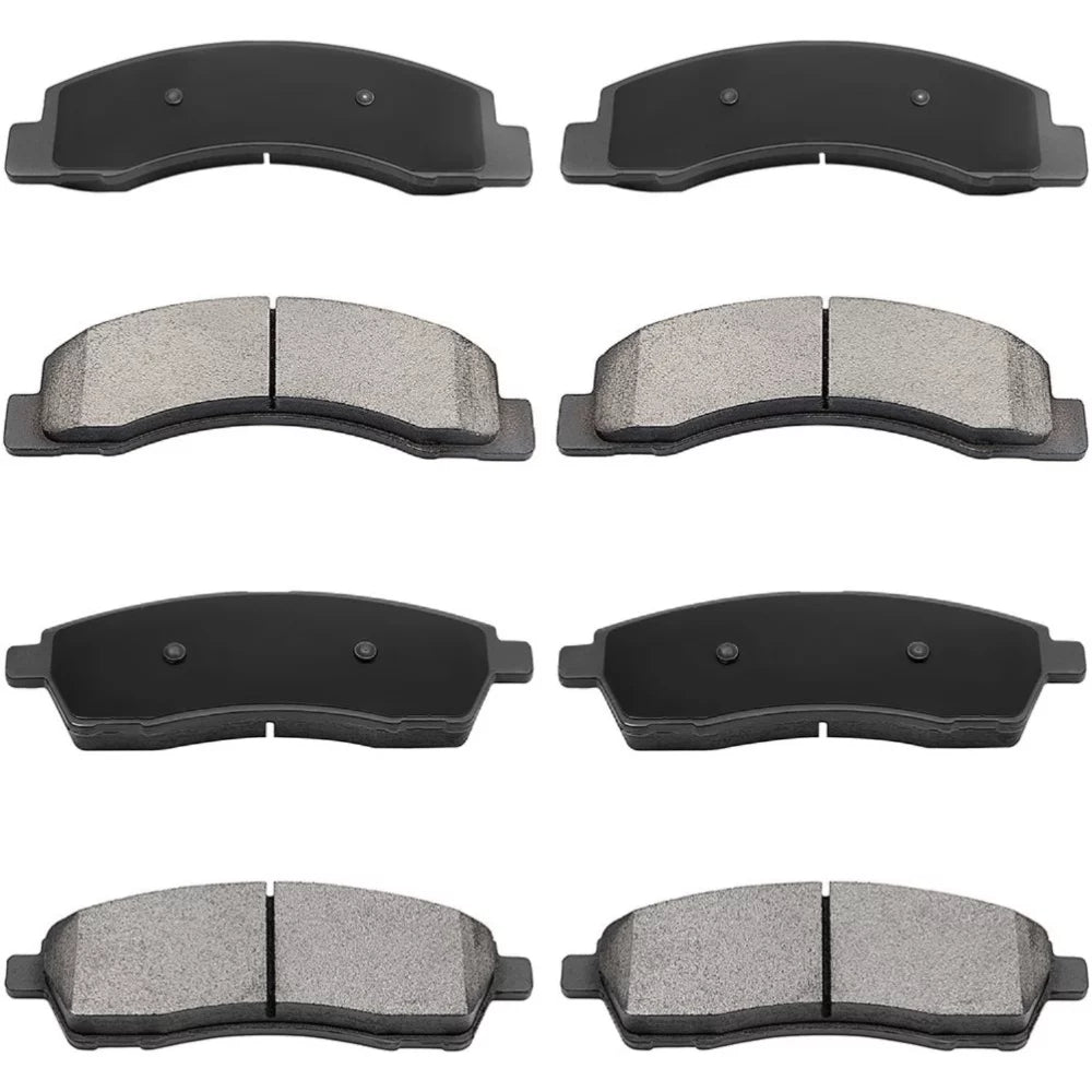 Teledu Front Rear Ceramic Brake Pads For 2000-2005 Ford Excursion Ford F-350 Super Duty