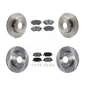 Transit Auto - Front Rear Disc Brake Rotors And Semi-Metallic Pads Kit For Mazda 3 Sport 2.5L K8S-101497
