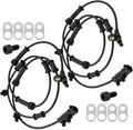 JADODE Front Wheel Speed ABS Sensor Replacement for Jeep Wrangler 2011-2017, Jeep Wrangler JK 2018-Wheel Speed ABS Assembly 2pc