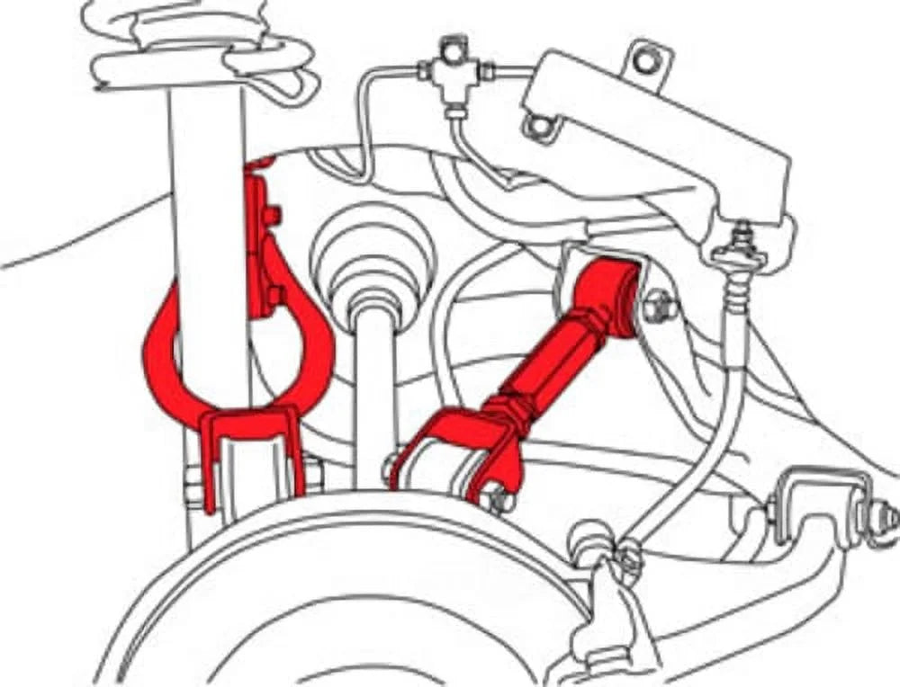 Specialty 67765 Suspension Control Arm Kit Fits select: 1990-1996 NISSAN 300ZX, 1989-1994 NISSAN 240SX