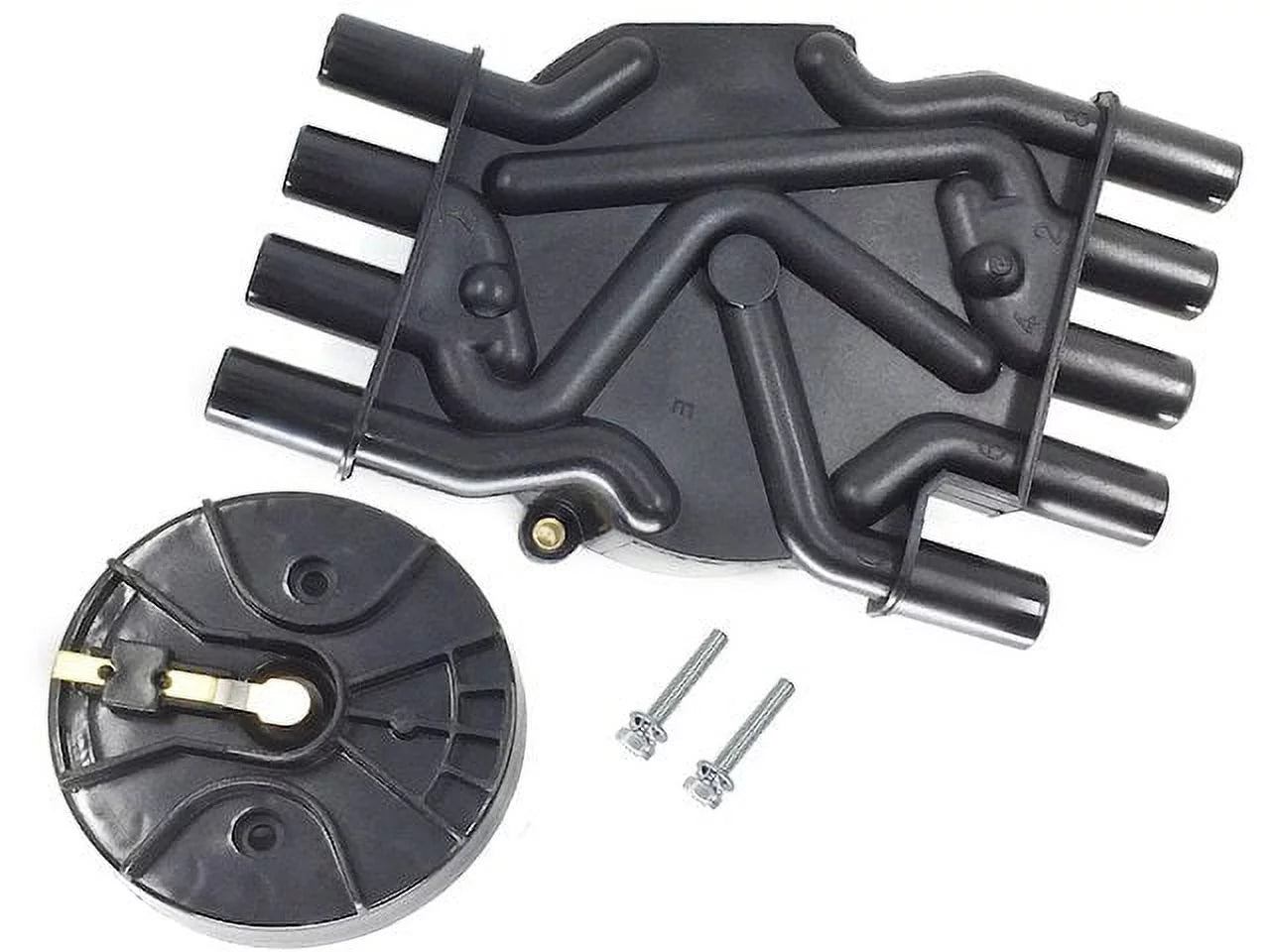 Distributor Cap and Rotor Kit - Stock Replacement - Compatible with 1996 - 1999 Chevy C1500 5.0L, 5.7L V8 1997 1998