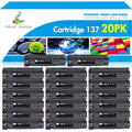 True Image 20-Pack Compatible Toner Cartridge for Canon 137 CRG137 9435B001 Work with ImageClass MF212w MF216n MF227dw MF229dw LBP151dw MF244dw MF232w MF247dw(Black)