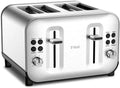 T-Fal - Stainless Steel 4 Slice Toaster