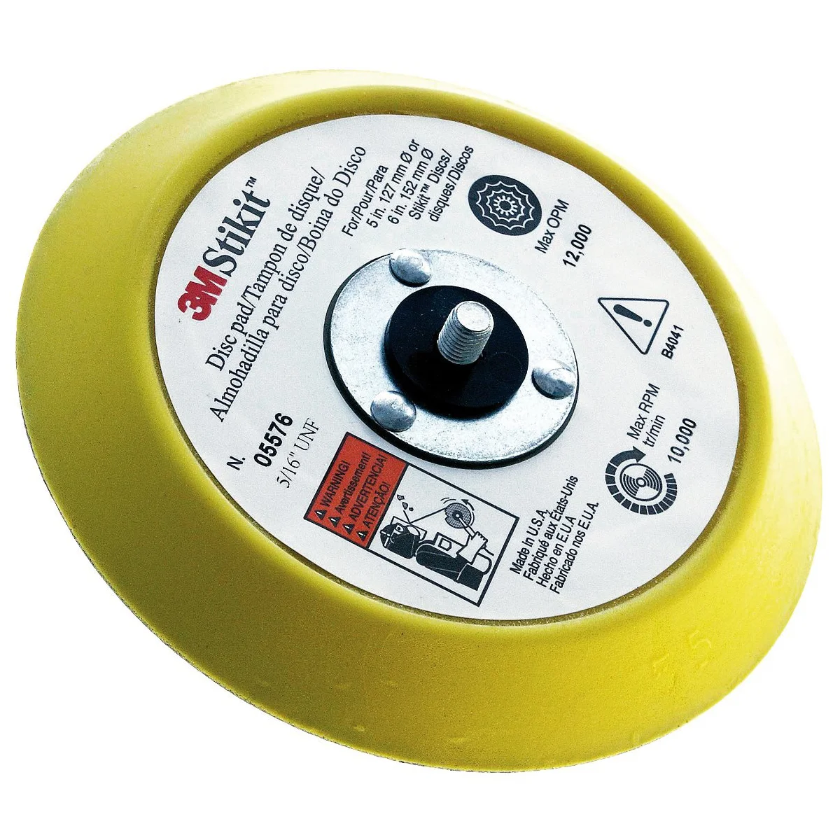PAD DISC STIKIT 6IN