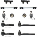 Teledu Suspension Kit Sway Bar For Dodge 1994-1996 Ram 1500 Base RWD Front 12-Piece Kit