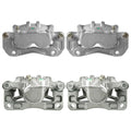 AutoShack Front and Rear New Brake Caliper Assembly with Bracket Set of 4 Replacement for 2007-2009 Chevrolet Equinox 2012-2015 Captiva Sport 2008-2010 Saturn Vue 2007-2009 Pontiac Torrent FWD BC40077