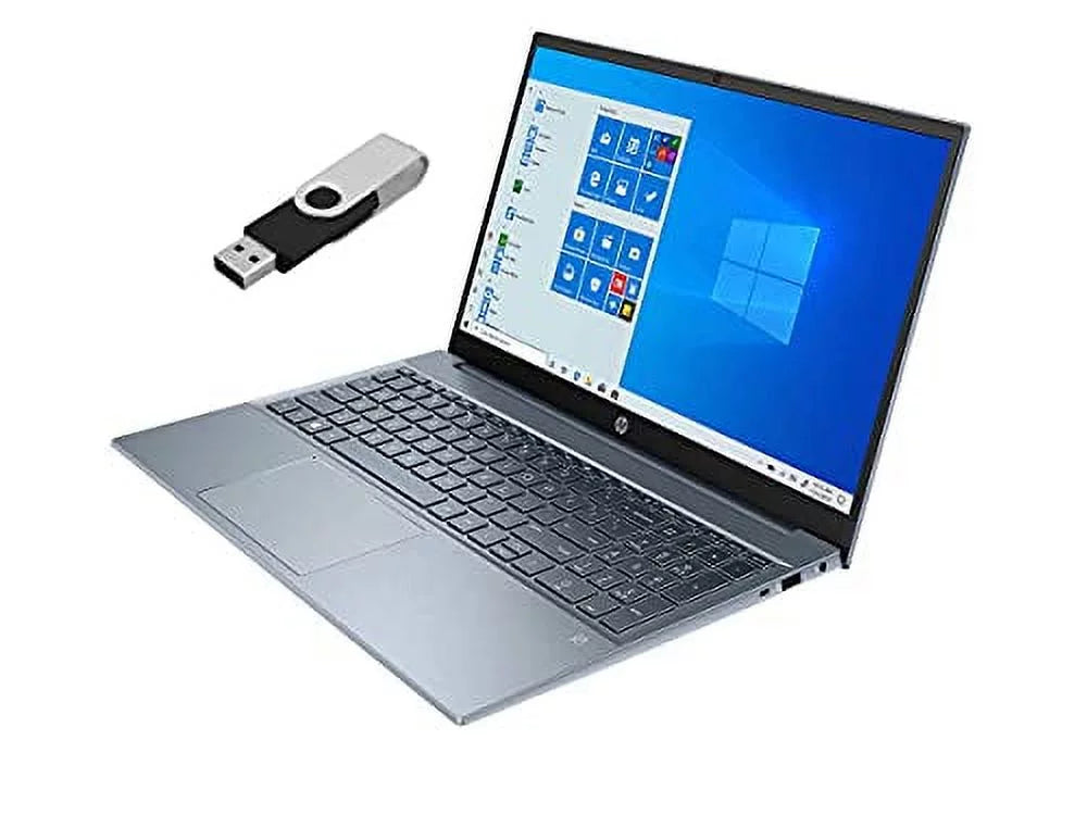 2022 HP Pavilion 15.6 FHD Touchscreen Laptop 11th Gen 4-Core Intel i7-1195G7 32GB DDR4 2TB NVMe SSD Iris Xe Graphics HDMI Webcam WiFi-6 Bluetooth Backlit Keyboard Windows 11 Pro w/ 32GB USB