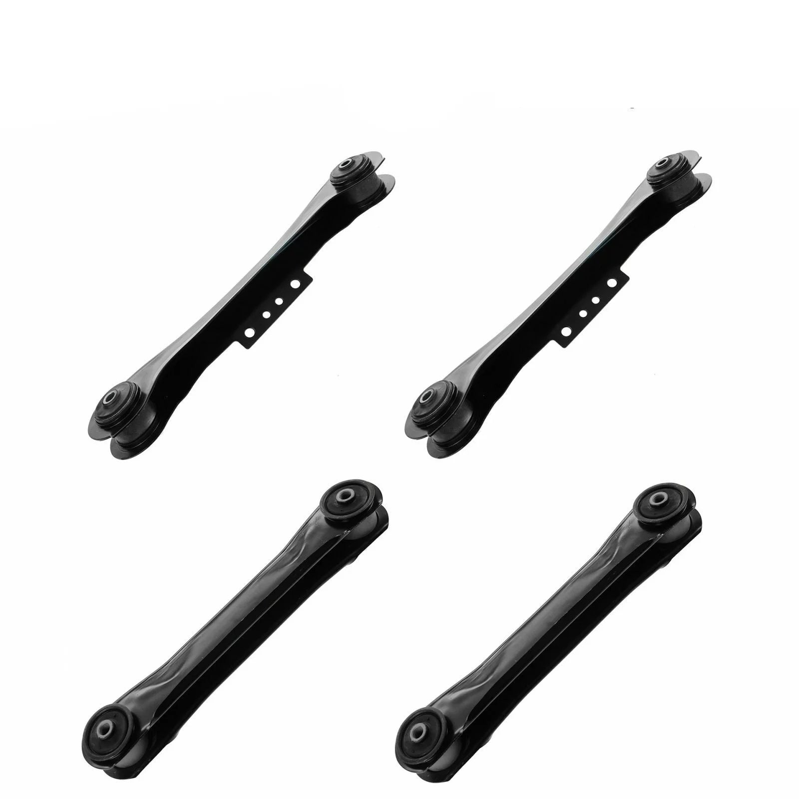 Control Arms Upper Lower Rear Left/Right Kit Set of 4 For Jeep TJ Jeep Wrangler