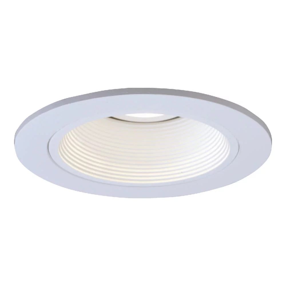 Halo 1493W 4 Baffle Ring Trim Only For Eaton H1499 Recessed Housing - White