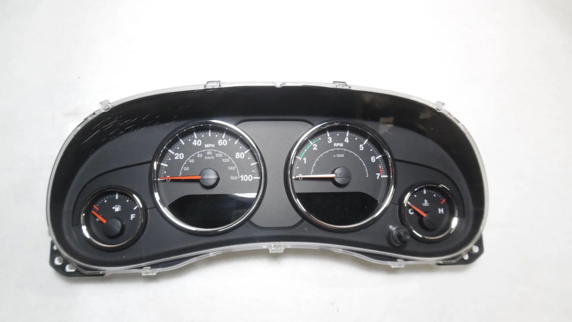 Pre-Owned 2015-2018 Jeep Wrangler JK Speedometer Speedo Cluster 100 MPH w/ Info Center OEM (Good)